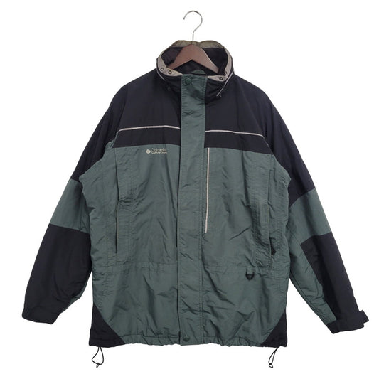 【現状渡し品】【メンズ】 Columbia コロンビア XM5493 2003年製 00S MOUNTAIN JACKET マウンテン ジャケット アウター 144-251113-cs-15-izu サイズ：L カラー：グリーン×ブラック 万代Net店