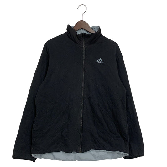 【中古品】【メンズ】 OLD ADIDAS オールド アディダス 00S REVERSIBLE JACKET リバーシブル ジャケット アウター 146-251113-cs-06-izu サイズ：L カラー：ブラック/グレー系 万代Net店