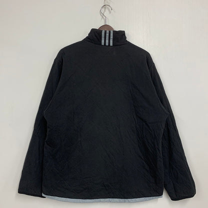 【中古品】【メンズ】 OLD ADIDAS オールド アディダス 00S REVERSIBLE JACKET リバーシブル ジャケット アウター 146-251113-cs-06-izu サイズ：L カラー：ブラック/グレー系 万代Net店