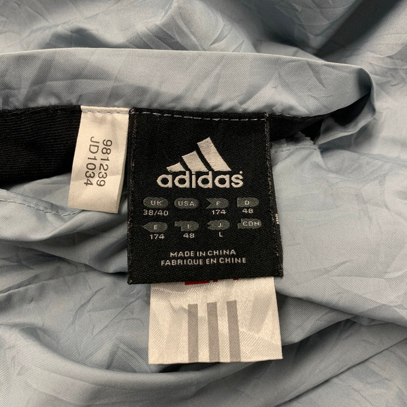【中古品】【メンズ】 OLD ADIDAS オールド アディダス 00S REVERSIBLE JACKET リバーシブル ジャケット アウター 146-251113-cs-06-izu サイズ：L カラー：ブラック/グレー系 万代Net店