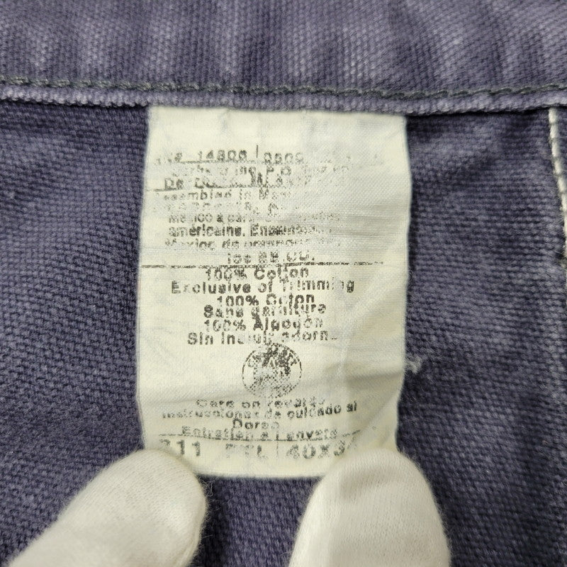 【中古品】【メンズ】 Carhartt カーハート B11 PTL DUCK PAINTER PANTS ダック ペインター パンツ ボトムス ズボン 157-251109-cs-10-izu サイズ：40×34 カラー：ネイビー 万代Net店