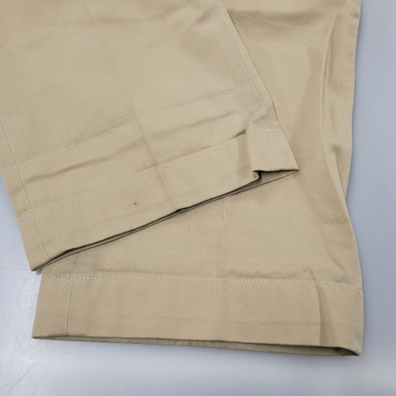 【中古品】【メンズ】 Polo by Ralph Lauren ポロバイラルフローレン 2-TUCK CHINO PANTS 2タック チノパンツ ボトムス 157-251115-as-12-izu サイズ：36×32 カラー：ベージュ 万代Net店