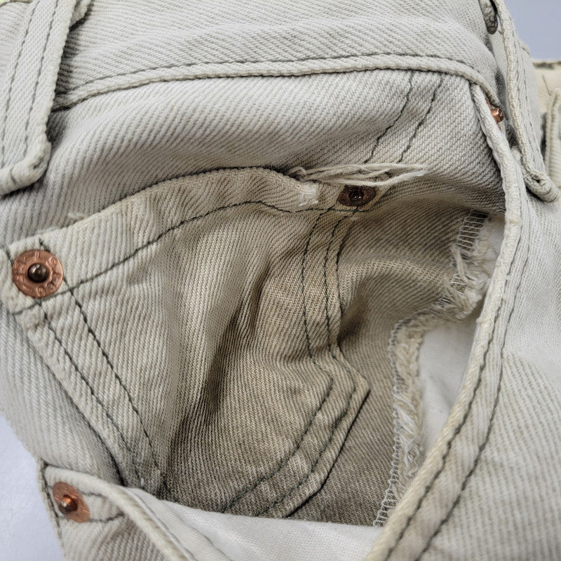 【中古品】【メンズ】 550 RELAXED FIT COLOR DENIM PANTS リラックスフィット カラーデニムパンツ 刻印511 ジーンズ ボトムス 157-251115-as-11-izu サイズ：36×34 カラー：ホワイト系 万代Net店