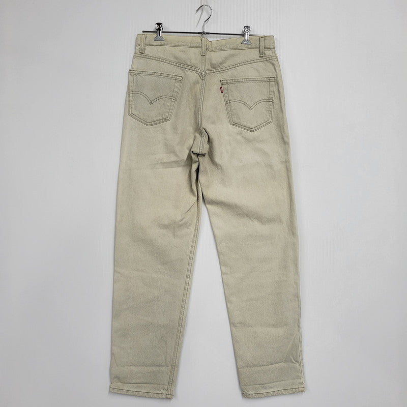【中古品】【メンズ】 550 RELAXED FIT COLOR DENIM PANTS リラックスフィット カラーデニムパンツ 刻印511 ジーンズ ボトムス 157-251115-as-11-izu サイズ：36×34 カラー：ホワイト系 万代Net店