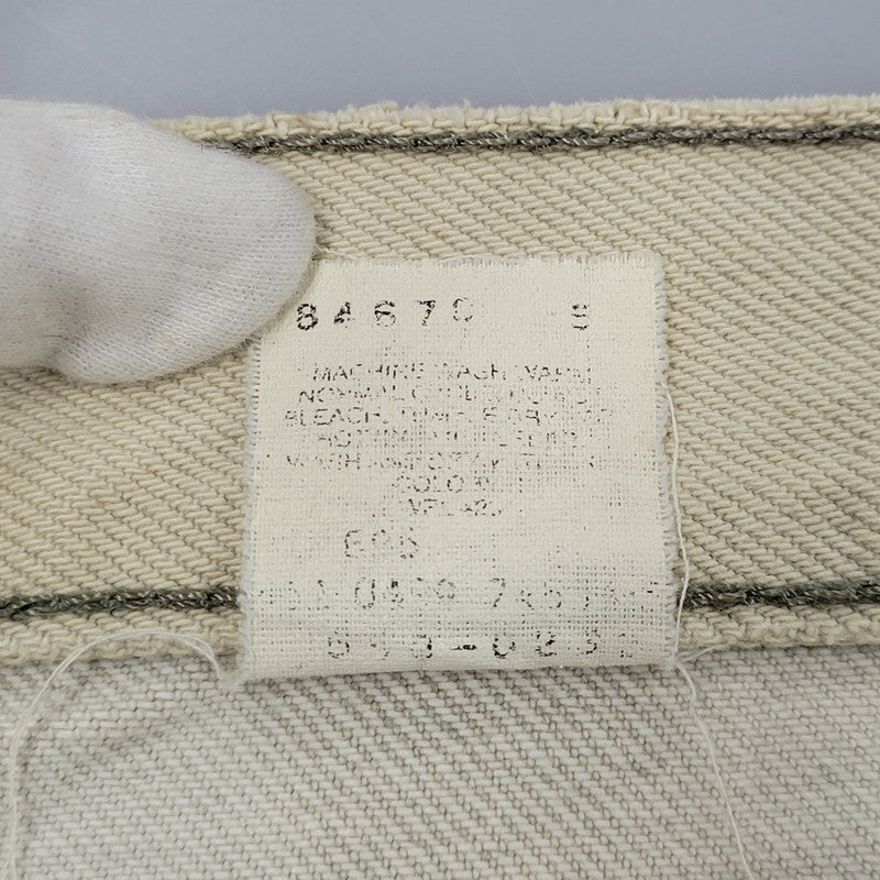 【中古品】【メンズ】 550 RELAXED FIT COLOR DENIM PANTS リラックスフィット カラーデニムパンツ 刻印511 ジーンズ ボトムス 157-251115-as-11-izu サイズ：36×34 カラー：ホワイト系 万代Net店