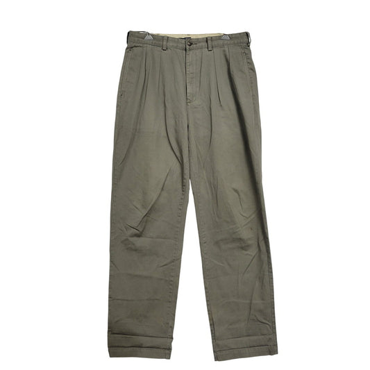 【中古品】【メンズ】 POLO RALPH LAUREN ポロ・ラルフローレン 2-TUCK CHINO PANTS 2タック チノパンツ ボトムス 157-251115-as-13-izu サイズ：34×34 カラー：グレー 万代Net店