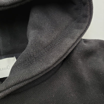 【中古品】【メンズ】 BLESS U ブレスユー BU0059 BU LOGO HOODIE ロゴ フーディー トップス 長袖 142-251109-cs-08-izu サイズ：XL カラー：ブラック 万代Net店