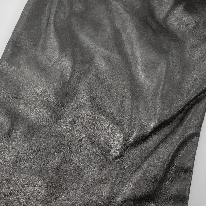 【中古品】【メンズ】 COW LEATHER PANTS 207-93-002 カウレザーパンツ ボトムス 158-251115-as-14-izu サイズ：2 カラー：ブラック 万代Net店