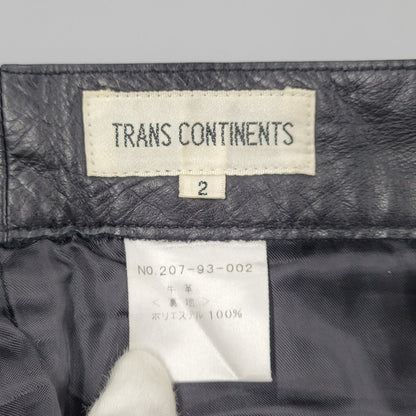【中古品】【メンズ】 COW LEATHER PANTS 207-93-002 カウレザーパンツ ボトムス 158-251115-as-14-izu サイズ：2 カラー：ブラック 万代Net店