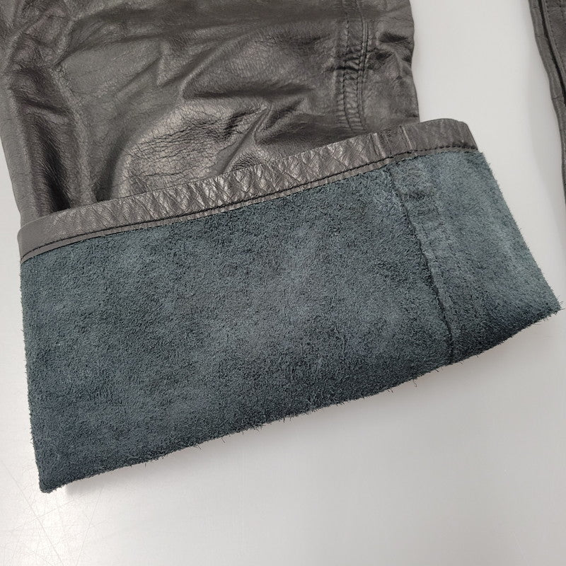 【中古品】【メンズ】 COW LEATHER PANTS 207-93-002 カウレザーパンツ ボトムス 158-251115-as-14-izu サイズ：2 カラー：ブラック 万代Net店
