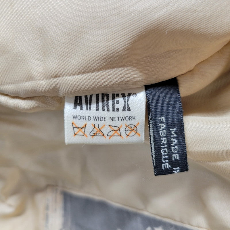 【現状渡し品】【メンズ】 AVIREX アヴィレックス A-2 FLIGHT JACKET フライトジャケット 50周年記念 ピンナップガール アウター 146-251109-as-11-izu サイズ：XS カラー：ブラウン系 万代Net店