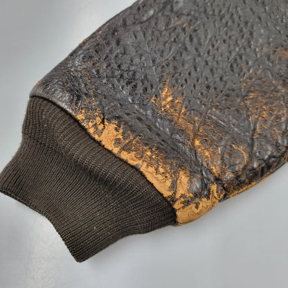 【現状渡し品】【メンズ】 AVIREX アヴィレックス A-2 FLIGHT JACKET フライトジャケット 50周年記念 ピンナップガール アウター 146-251109-as-11-izu サイズ：XS カラー：ブラウン系 万代Net店