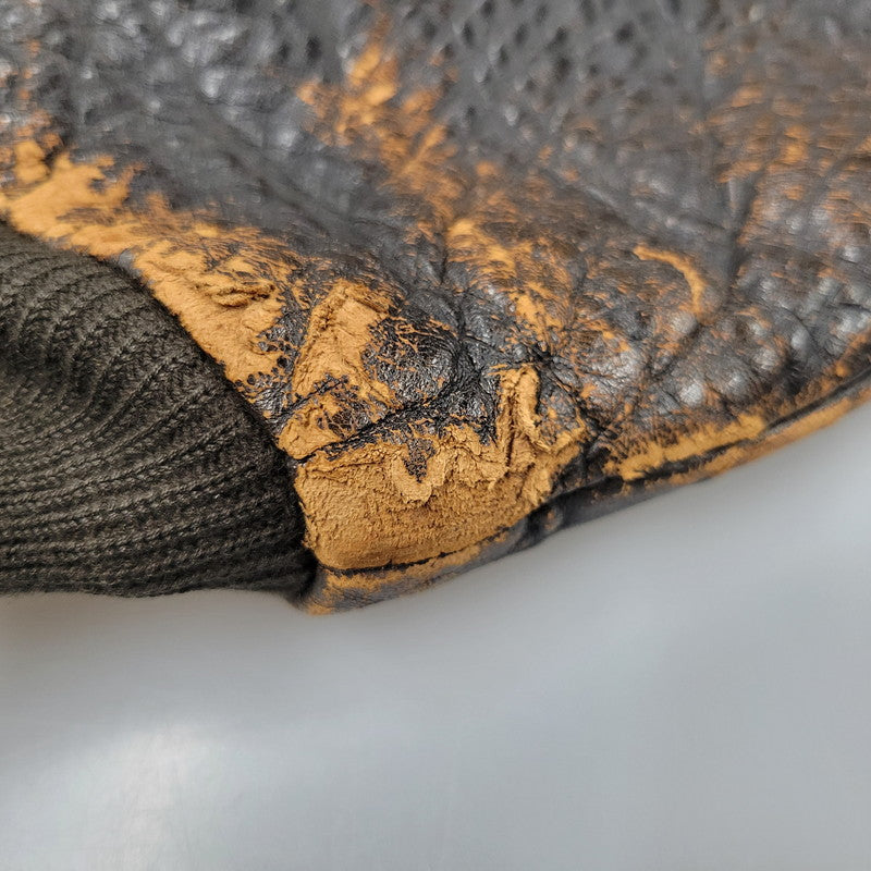 【現状渡し品】【メンズ】 AVIREX アヴィレックス A-2 FLIGHT JACKET フライトジャケット 50周年記念 ピンナップガール アウター 146-251109-as-11-izu サイズ：XS カラー：ブラウン系 万代Net店