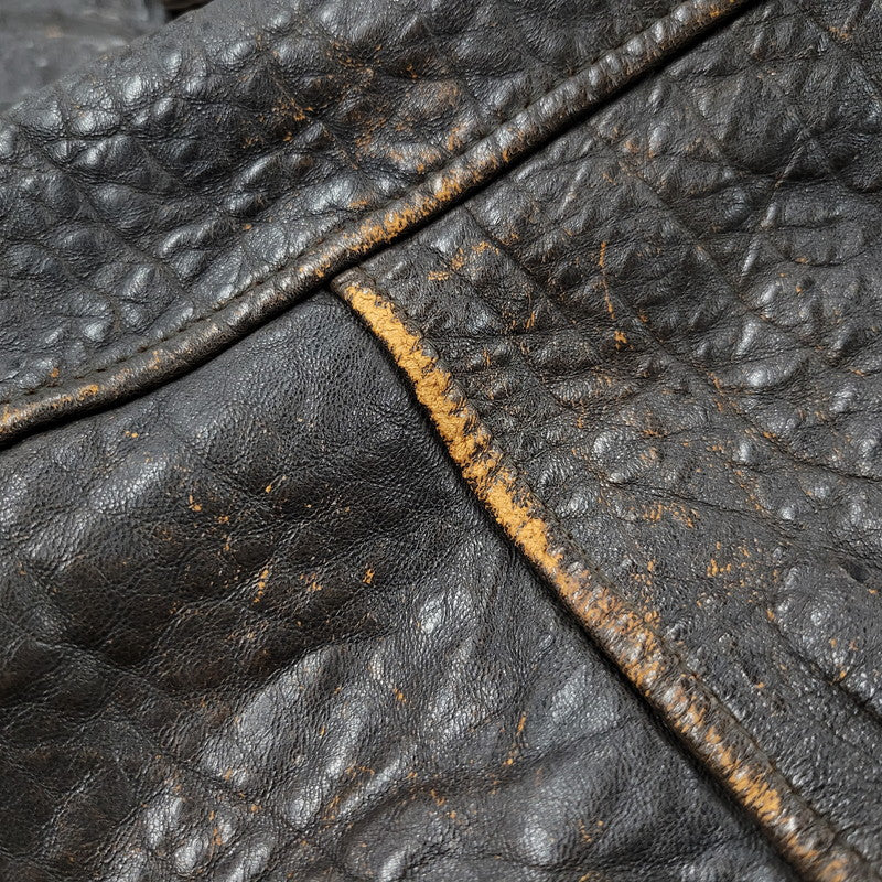 【現状渡し品】【メンズ】 AVIREX アヴィレックス A-2 FLIGHT JACKET フライトジャケット 50周年記念 ピンナップガール アウター 146-251109-as-11-izu サイズ：XS カラー：ブラウン系 万代Net店