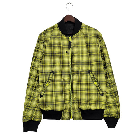 【中古品】【メンズ】 REVERSIBLE NYLON MA-1 JACKET F38890 リバーシブル ナイロン ジャケット アウター 141-251109-as-15-izu サイズ：S カラー：イエロー系×ブラック 万代Net店