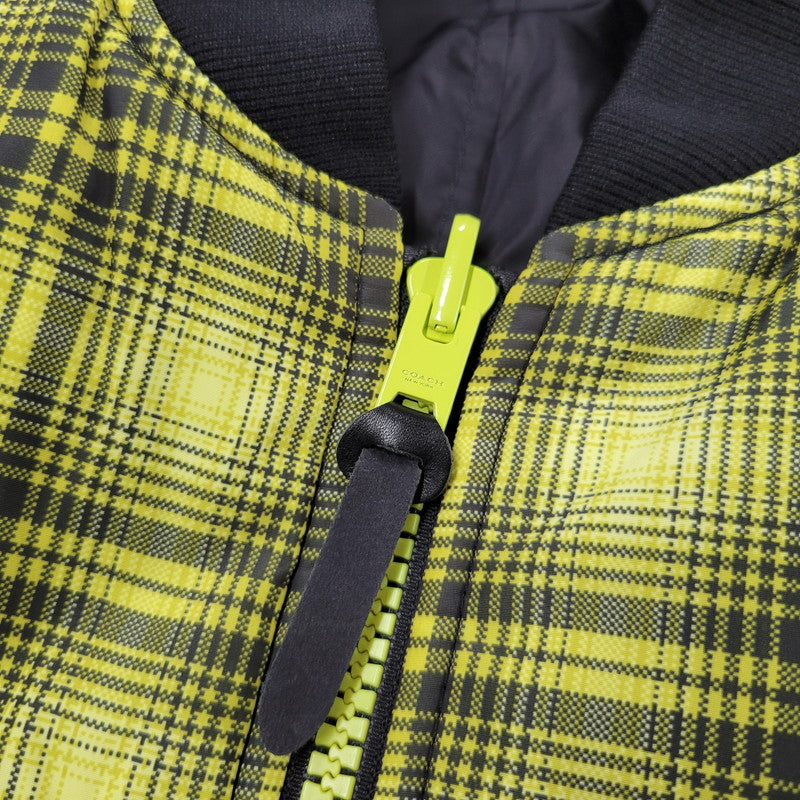 【中古品】【メンズ】 REVERSIBLE NYLON MA-1 JACKET F38890 リバーシブル ナイロン ジャケット アウター 141-251109-as-15-izu サイズ：S カラー：イエロー系×ブラック 万代Net店