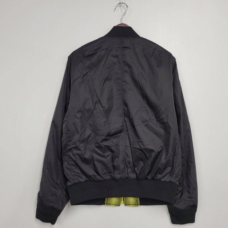 【中古品】【メンズ】 REVERSIBLE NYLON MA-1 JACKET F38890 リバーシブル ナイロン ジャケット アウター 141-251109-as-15-izu サイズ：S カラー：イエロー系×ブラック 万代Net店
