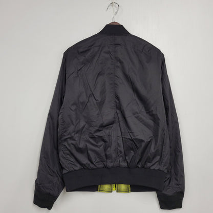 【中古品】【メンズ】 REVERSIBLE NYLON MA-1 JACKET F38890 リバーシブル ナイロン ジャケット アウター 141-251109-as-15-izu サイズ：S カラー：イエロー系×ブラック 万代Net店