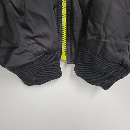 【中古品】【メンズ】 REVERSIBLE NYLON MA-1 JACKET F38890 リバーシブル ナイロン ジャケット アウター 141-251109-as-15-izu サイズ：S カラー：イエロー系×ブラック 万代Net店