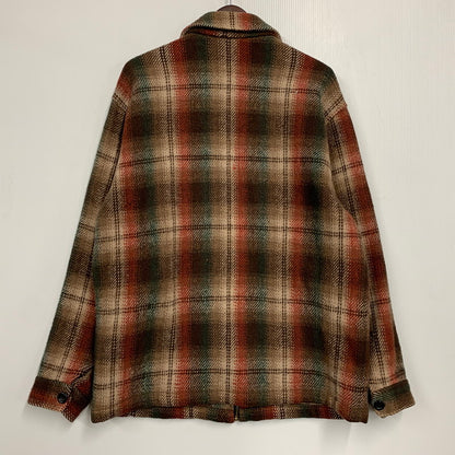 【中古品】【メンズ】 OSHKOSH B'GOSH オシュコシュ ビゴッシュ CHECK WOOL SPORT JACKET チェック ウール スポーツ ジャケット 三角タグ アウター 146-251124-as-18-izu サイズ：42(L) カラー：マルチカラー 万代Net店