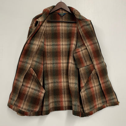 【中古品】【メンズ】 OSHKOSH B'GOSH オシュコシュ ビゴッシュ CHECK WOOL SPORT JACKET チェック ウール スポーツ ジャケット 三角タグ アウター 146-251124-as-18-izu サイズ：42(L) カラー：マルチカラー 万代Net店