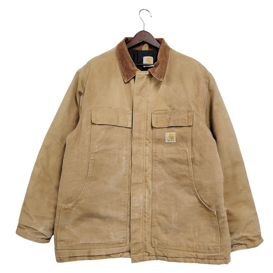 【中古品】【メンズ】 Carhartt カーハート TRADITIONAL JACKET トラディショナル ジャケット アウター 146-251109-cs-11-izu サイズ：不明 カラー：ブラウン 万代Net店