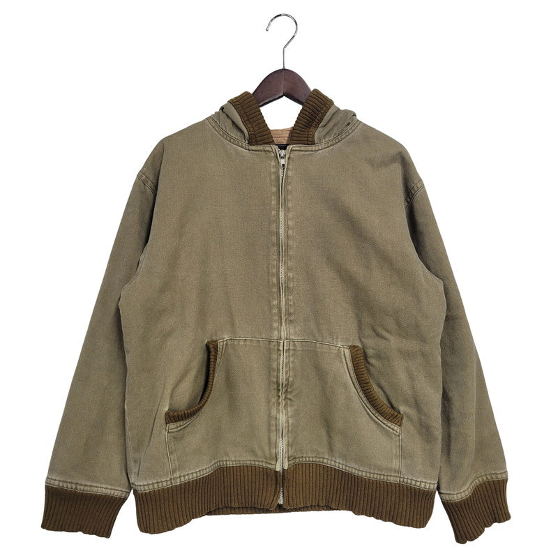 【中古品】【メンズ】 ANTIBAL-LISTIC アンティバルリスティック HOODED DUCK JACKET フーデッド ダックジャケット アウター 146-251115-as-09-izu サイズ：L カラー：カーキ 万代Net店