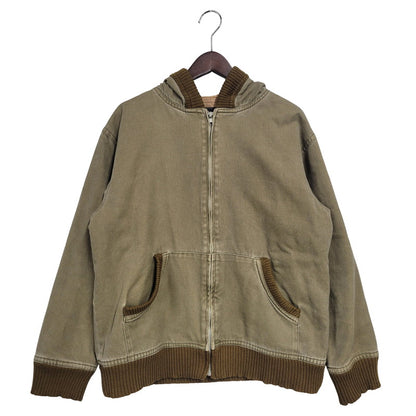 【中古品】【メンズ】 ANTIBAL-LISTIC アンティバルリスティック HOODED DUCK JACKET フーデッド ダックジャケット アウター 146-251115-as-09-izu サイズ：L カラー：カーキ 万代Net店