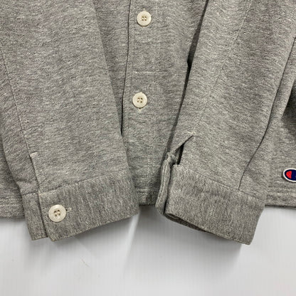 【中古品】【メンズ】 Champion products チャンピオンプロダクツ CSS3500 SWEAT LS SHIRT スウェット ロングスリーブ シャツ トップス 長袖 146-251113-cs-01-izu サイズ：L カラー：グレー 万代Net店