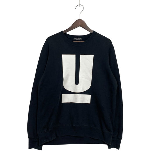 【中古品】【メンズ】 UNDERCOVER アンダーカバー UCA4891-01 U LOGO ロゴ SWEATSHIRT スウェットシャツ トップス トレーナー 140-251117-ya-02-izu サイズ：2 カラー：BLACK 万代Net店