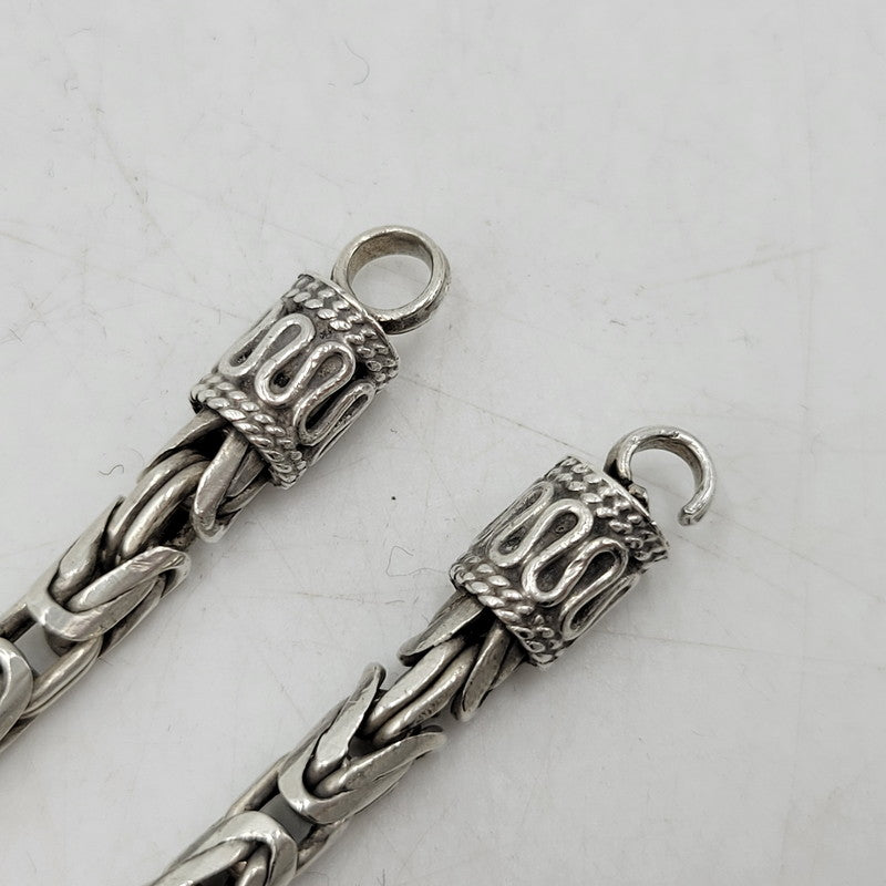 【中古品】【メンズ/レディース】 UNKNOWN BYZANTINE CHAIN NECKLACE ビザンチンチェーン ネックレス アクセサリー 192-251111-as-14-izu カラー：シルバー 万代Net店