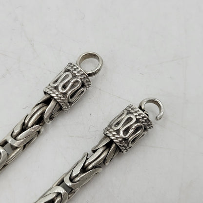 【中古品】【メンズ/レディース】 UNKNOWN BYZANTINE CHAIN NECKLACE ビザンチンチェーン ネックレス アクセサリー 192-251111-as-14-izu カラー：シルバー 万代Net店