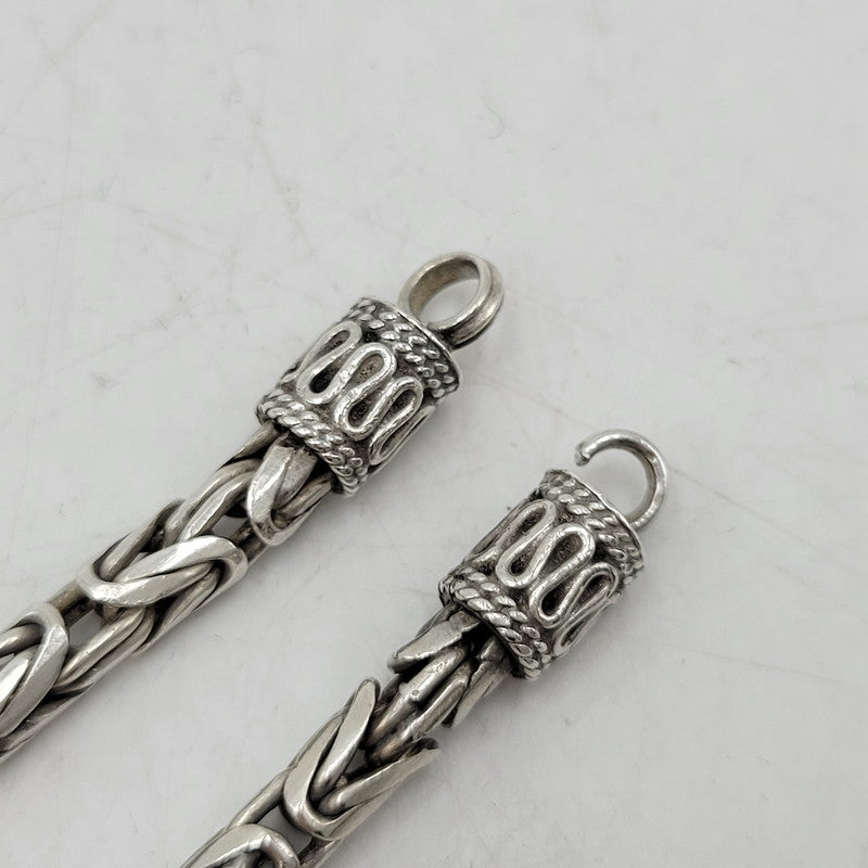 【中古品】【メンズ/レディース】 UNKNOWN BYZANTINE CHAIN NECKLACE ビザンチンチェーン ネックレス アクセサリー 192-251111-as-14-izu カラー：シルバー 万代Net店