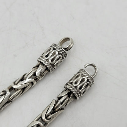 【中古品】【メンズ/レディース】 UNKNOWN BYZANTINE CHAIN NECKLACE ビザンチンチェーン ネックレス アクセサリー 192-251111-as-14-izu カラー：シルバー 万代Net店