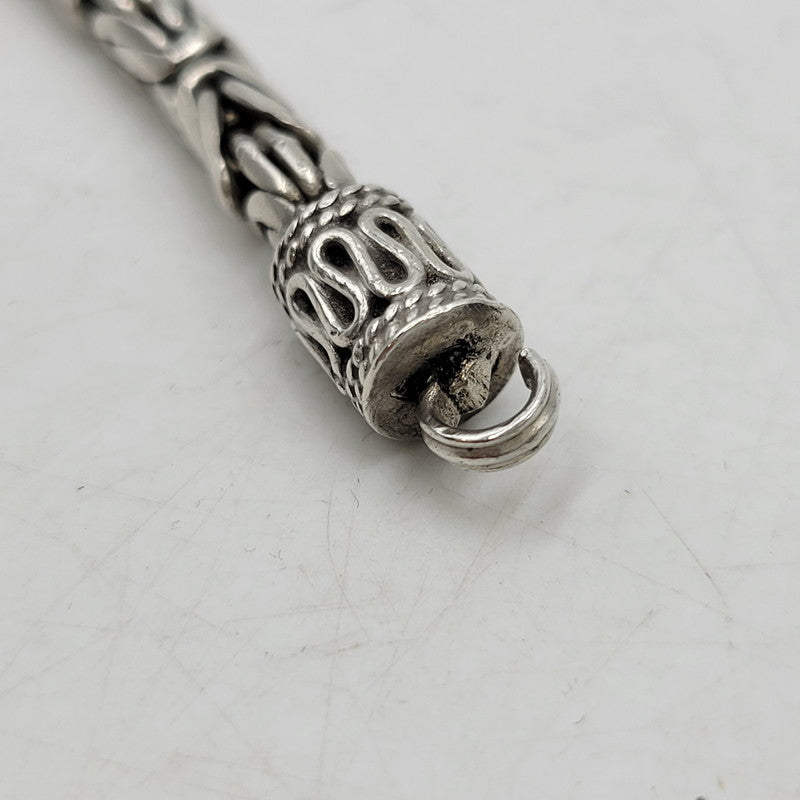 【中古品】【メンズ/レディース】 UNKNOWN BYZANTINE CHAIN NECKLACE ビザンチンチェーン ネックレス アクセサリー 192-251111-as-14-izu カラー：シルバー 万代Net店