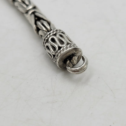 【中古品】【メンズ/レディース】 UNKNOWN BYZANTINE CHAIN NECKLACE ビザンチンチェーン ネックレス アクセサリー 192-251111-as-14-izu カラー：シルバー 万代Net店