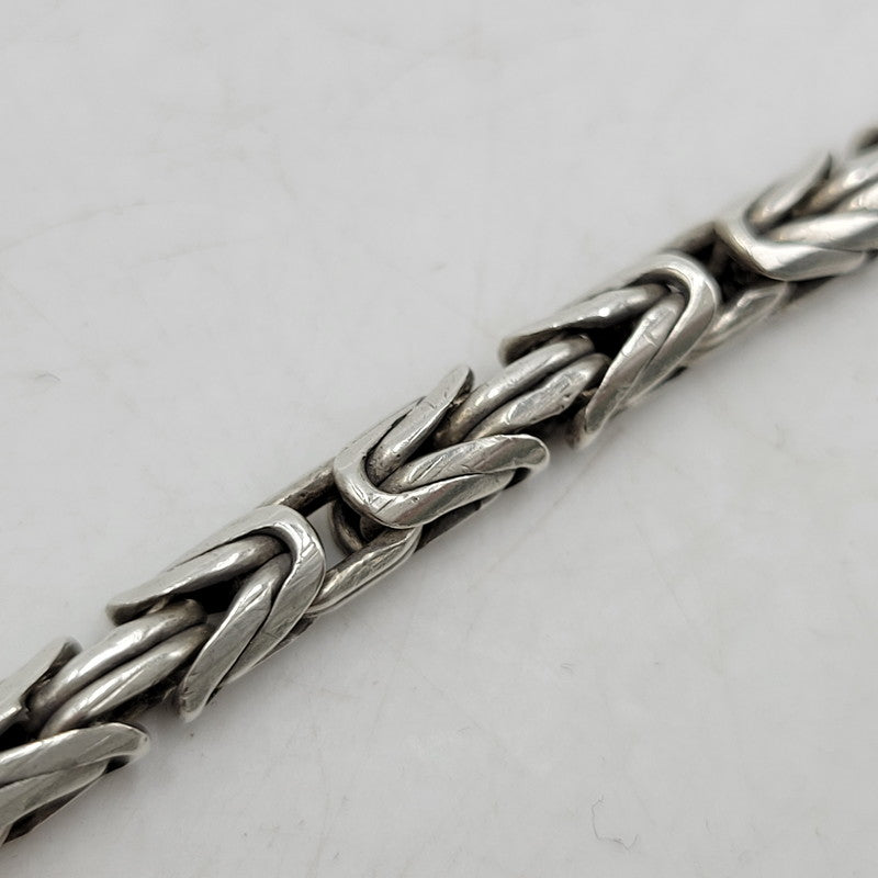 【中古品】【メンズ/レディース】 UNKNOWN BYZANTINE CHAIN NECKLACE ビザンチンチェーン ネックレス アクセサリー 192-251111-as-14-izu カラー：シルバー 万代Net店