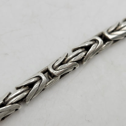 【中古品】【メンズ/レディース】 UNKNOWN BYZANTINE CHAIN NECKLACE ビザンチンチェーン ネックレス アクセサリー 192-251111-as-14-izu カラー：シルバー 万代Net店