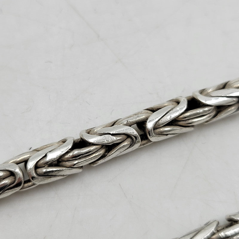 【中古品】【メンズ/レディース】 UNKNOWN BYZANTINE CHAIN NECKLACE ビザンチンチェーン ネックレス アクセサリー 192-251111-as-14-izu カラー：シルバー 万代Net店