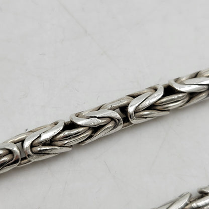 【中古品】【メンズ/レディース】 UNKNOWN BYZANTINE CHAIN NECKLACE ビザンチンチェーン ネックレス アクセサリー 192-251111-as-14-izu カラー：シルバー 万代Net店