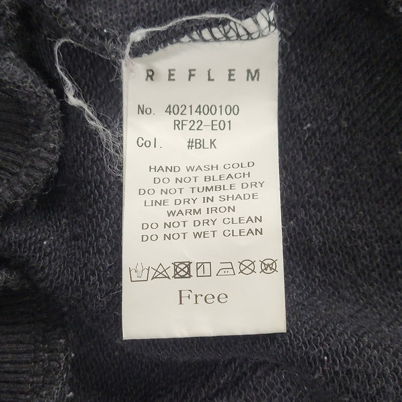 【中古品】【レディース】 REFLEM レフレム TRIBAL FULL ZIP PARKA 4021400100 トライバル フルジップ パーカー 長袖 トップス 168-251117-as-16-izu サイズ：Free カラー：ブラック 万代Net店