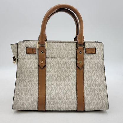 【中古品】【レディース】 SIGNATURE 2WAY BAG 30F9G0HS1B シグネチャー ハンドバッグ ショルダーバッグ カバン 鞄 188-251111-as-06-izu カラー：ホワイト×ブラウン 万代Net店