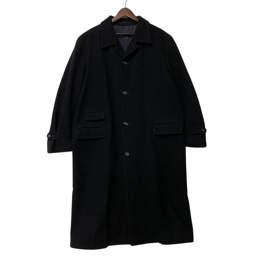 【中古品】【メンズ】 COMME des GARCONS HOMME コムデギャルソンオム WOOL CHESTER COAT HC-07004M AD1998 ウール チェスター コート ロング アウター 140-251110-ay-03-izu サイズ：M カラー：ブラック 万代Net店