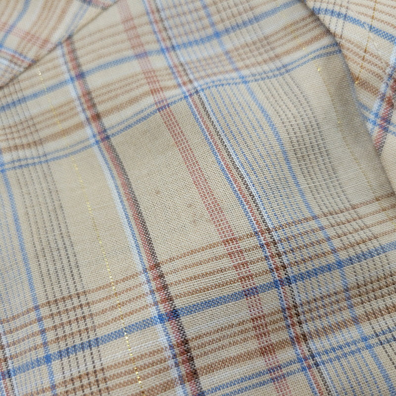 【中古品】【メンズ】 WILDFIRE ワイルドファイア WESTERN L/S SHIRT ウエスタン ロングスリーブ シャツ 三角タグ 長袖 トップス 146-251115-as-15-izu サイズ：M カラー：ベージュ 万代Net店