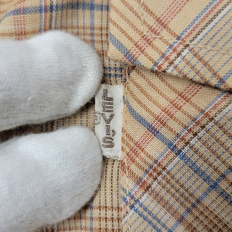 【中古品】【メンズ】 WILDFIRE ワイルドファイア WESTERN L/S SHIRT ウエスタン ロングスリーブ シャツ 三角タグ 長袖 トップス 146-251115-as-15-izu サイズ：M カラー：ベージュ 万代Net店