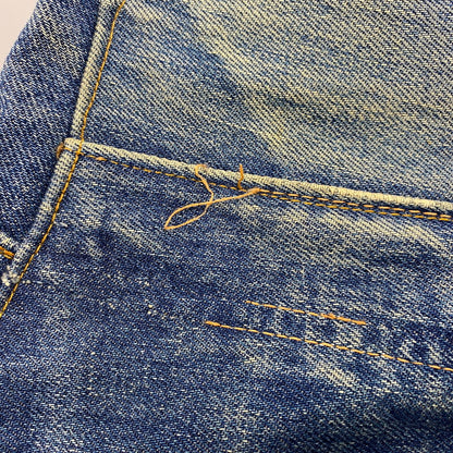 【現状渡し品】【メンズ】 PAPER REBUILD DESIGN JEANS ペーパー リビルド デザイン ジーンズ ズボン ボトムス 157-251110-ya-08-izu サイズ：S カラー：インディゴ 万代Net店