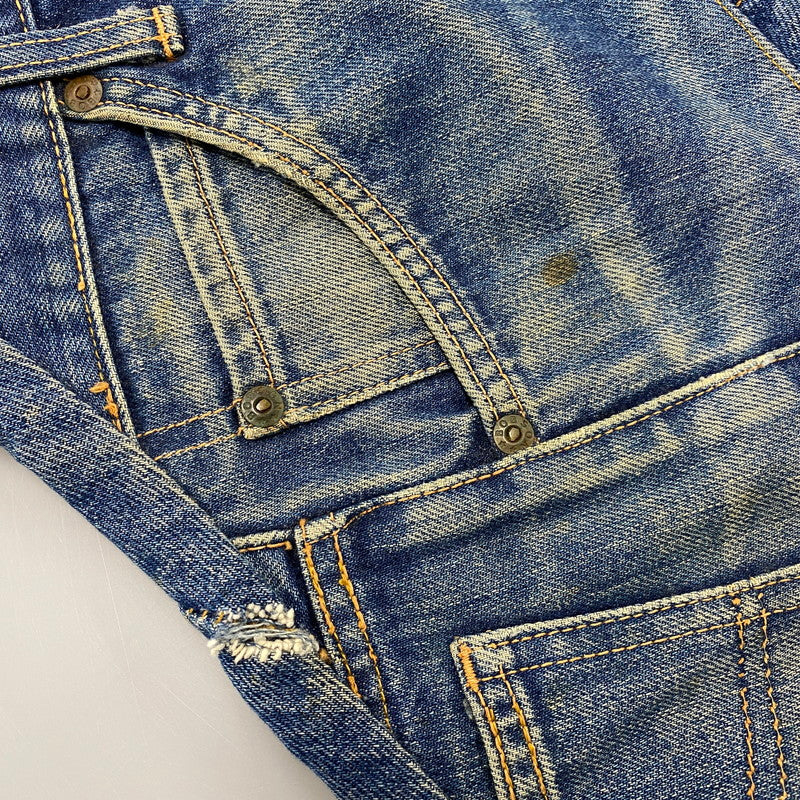 【現状渡し品】【メンズ】 PAPER REBUILD DESIGN JEANS ペーパー リビルド デザイン ジーンズ ズボン ボトムス 157-251110-ya-08-izu サイズ：S カラー：インディゴ 万代Net店