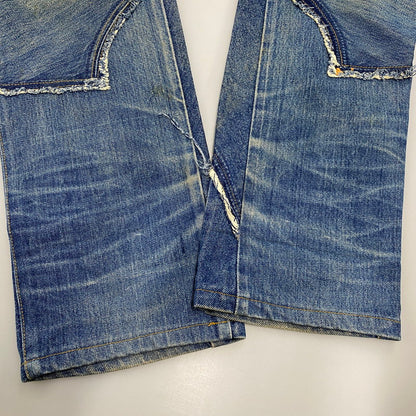 【現状渡し品】【メンズ】 PAPER REBUILD DESIGN JEANS ペーパー リビルド デザイン ジーンズ ズボン ボトムス 157-251110-ya-08-izu サイズ：S カラー：インディゴ 万代Net店