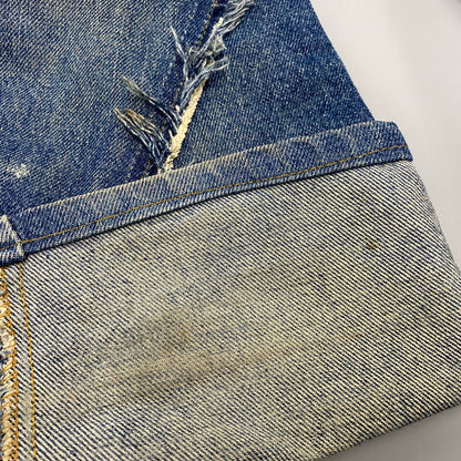 【現状渡し品】【メンズ】 PAPER REBUILD DESIGN JEANS ペーパー リビルド デザイン ジーンズ ズボン ボトムス 157-251110-ya-08-izu サイズ：S カラー：インディゴ 万代Net店