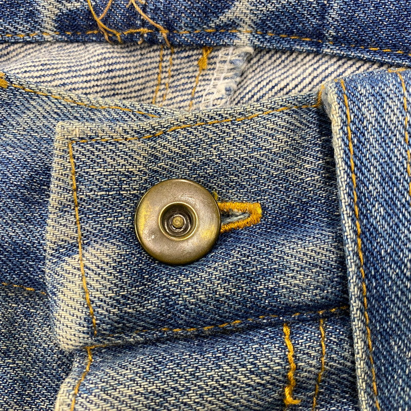 【現状渡し品】【メンズ】 PAPER REBUILD DESIGN JEANS ペーパー リビルド デザイン ジーンズ ズボン ボトムス 157-251110-ya-08-izu サイズ：S カラー：インディゴ 万代Net店